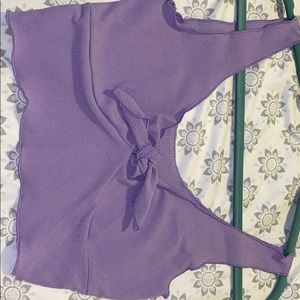 Purple Crop Top✨